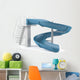 Aquapark Slide Tube Wall Decal