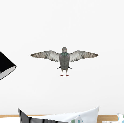 Dove Pigeon with Outstretched Wall Decal