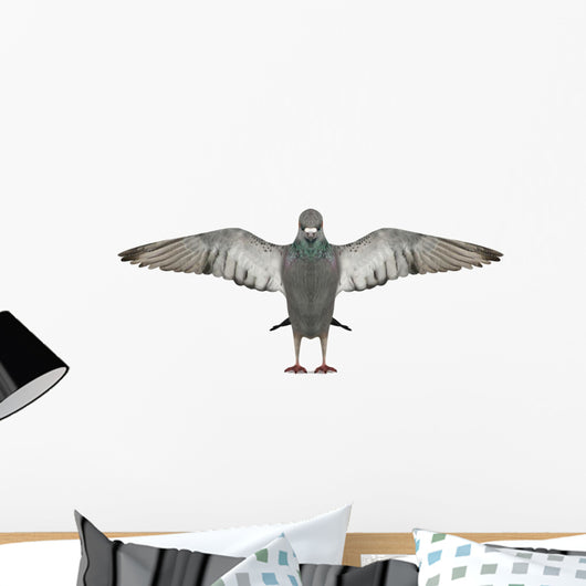 Dove Pigeon with Outstretched Wall Decal