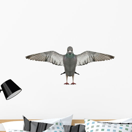 Dove Pigeon with Outstretched Wall Decal