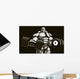 Bodybuilder with Dumbbell Wall Decal