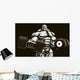 Bodybuilder with Dumbbell Wall Decal