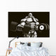 Bodybuilder with Dumbbell Wall Decal