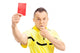 Furious Football Referee Wall Decal