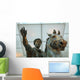 Roman Bronze Equestrian Statue Wall Decal
