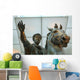 Roman Bronze Equestrian Statue Wall Decal