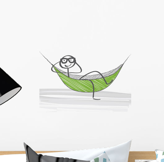 Entspannung Der Hangematte Wall Decal