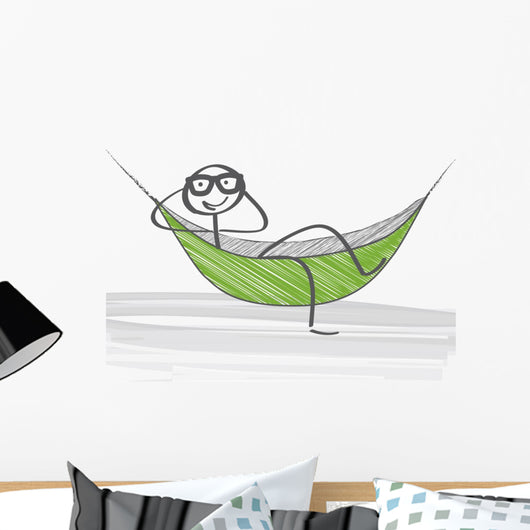 Entspannung Der Hangematte Wall Decal