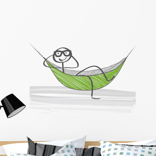 Entspannung Der Hangematte Wall Decal