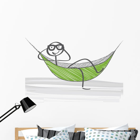 Entspannung Der Hangematte Wall Decal
