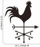 Weather Vane Wall Decal