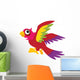 Cartoon Parrot Flying Wall Decal