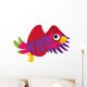 Cartoon Parrot Flying Wall Decal