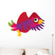 Cartoon Parrot Flying Wall Decal