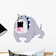 Cartoon Bull Dog Wall Decal