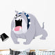 Cartoon Bull Dog Wall Decal