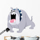 Cartoon Bull Dog Wall Decal