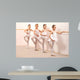 Group Four Little Ballerinas Wall Decal