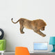 Male Lion Wall Decal