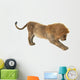 Male Lion Wall Decal