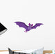 Cartoon Flying Bat Wall Decal