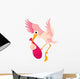 Cartoon Stock and Baby Wall Decal