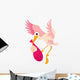 Cartoon Stock and Baby Wall Decal