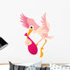 Cartoon Stock and Baby Wall Decal