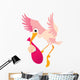 Cartoon Stock and Baby Wall Decal