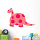 Dinosaur Miss Wall Decal