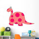 Dinosaur Miss Wall Decal