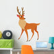 Cartoon Reindeer Wall Decal
