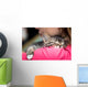 Portrait Cute Kitten Sleeping Wall Decal