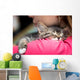 Portrait Cute Kitten Sleeping Wall Decal