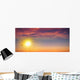 Panoramic Wild Sunset Wall Decal Panoramic Wall Decal