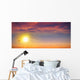 Panoramic Wild Sunset Wall Decal Panoramic Wall Decal