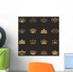 Lotus Symbol Icons Vector Wall Decal