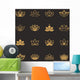Lotus Symbol Icons Vector Wall Decal
