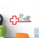 Hund Katze2504a Wall Decal
