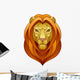 Lion Head Wall Decal