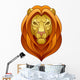 Lion Head Wall Decal
