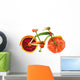 Veggie Bike Wall Decal