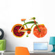 Veggie Bike Wall Decal