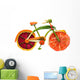 Veggie Bike Wall Decal