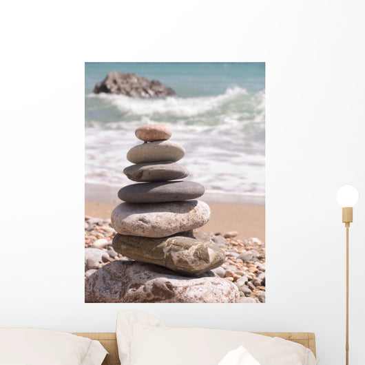 Stones for Meditation Wall Decal