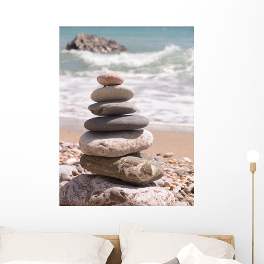 Stones for Meditation Wall Decal