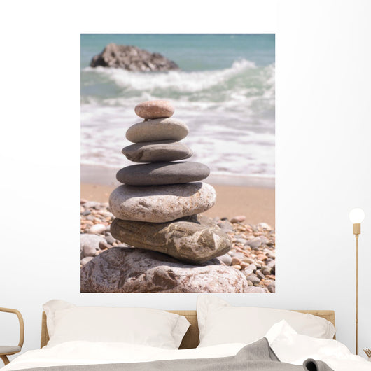 Stones for Meditation Wall Decal