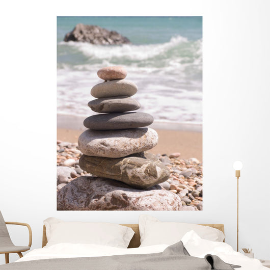 Stones for Meditation Wall Decal