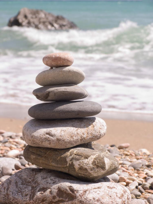 Stones for Meditation Wall Decal