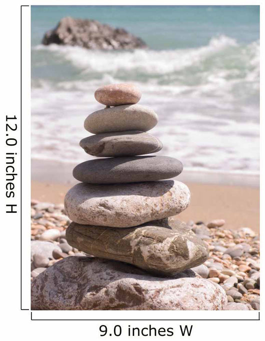 Stones for Meditation Wall Decal
